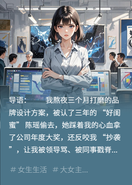 手撕塑料姐妹花：你抢我方案我让你身败名裂