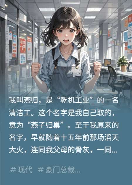 千亿集团清洁工，开除了新来的总裁。