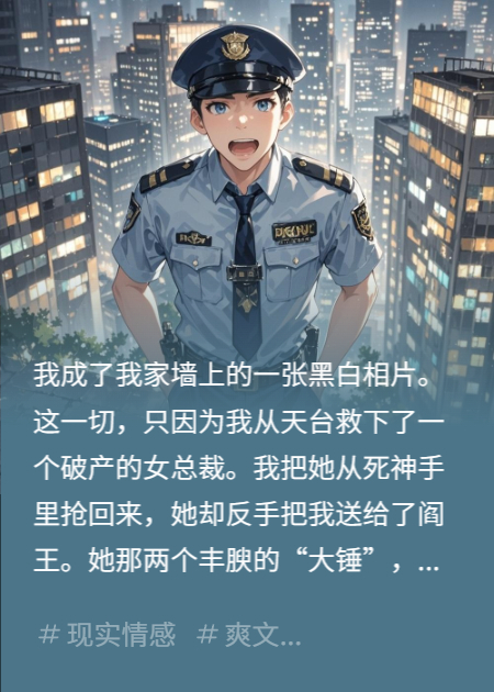 保安小伙为救跳楼女总裁，被砸成相片