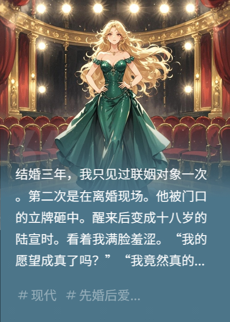 离婚当天，老公被十八岁的自己魂穿变成小奶狗