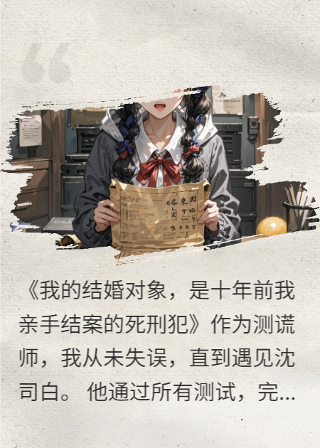 我的结婚对象，是十年前我亲手结案的死刑犯