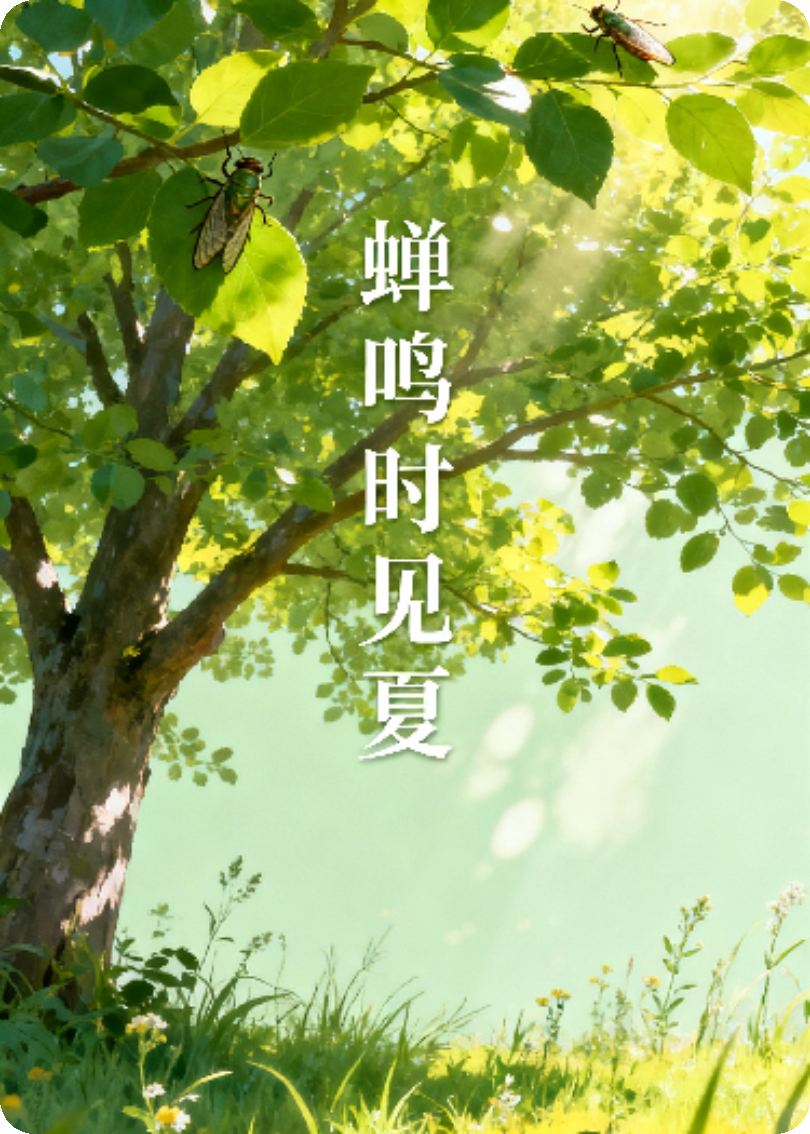蝉鸣时见夏