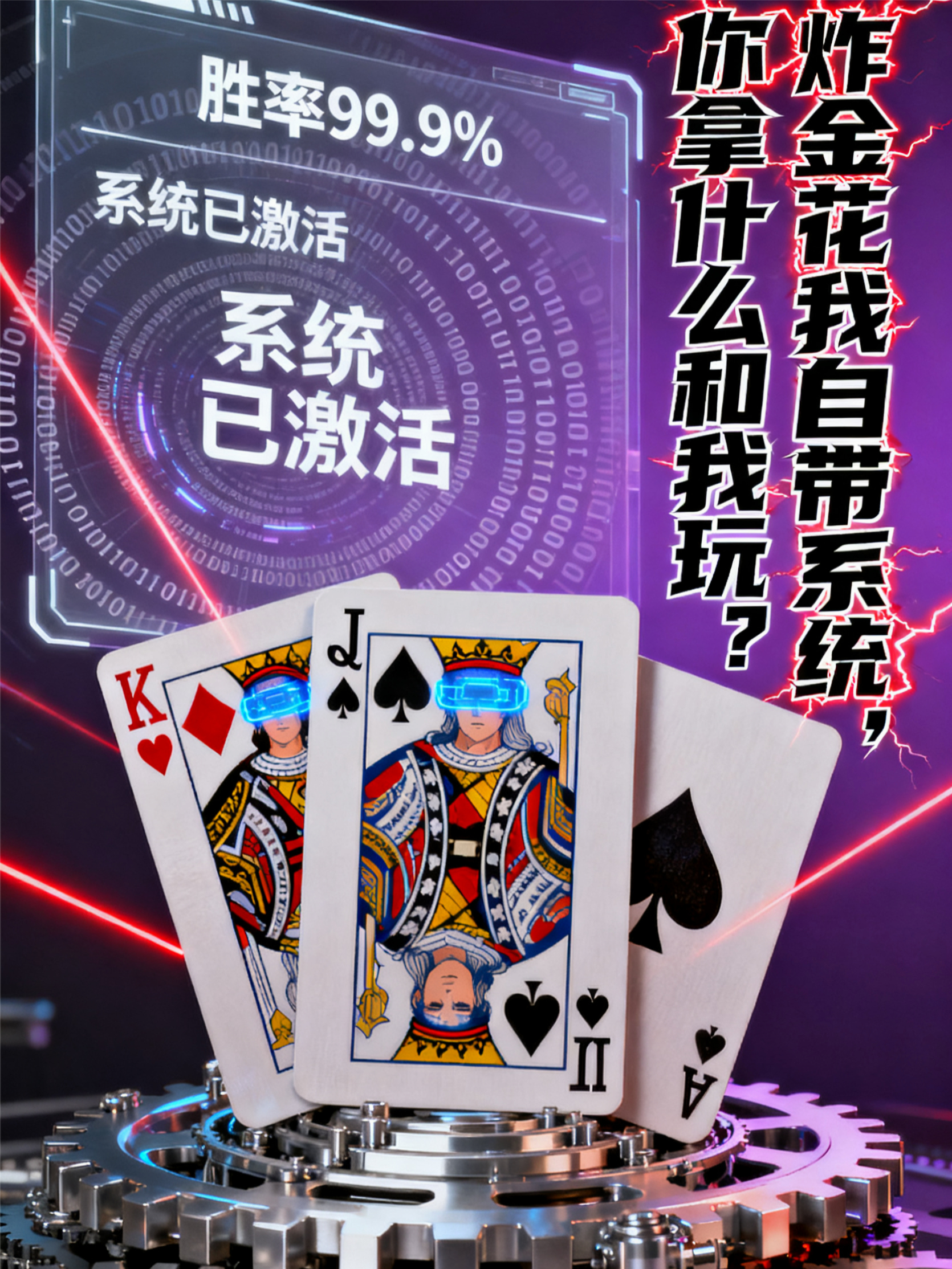 炸金花我自带系统，你拿什么和我玩？