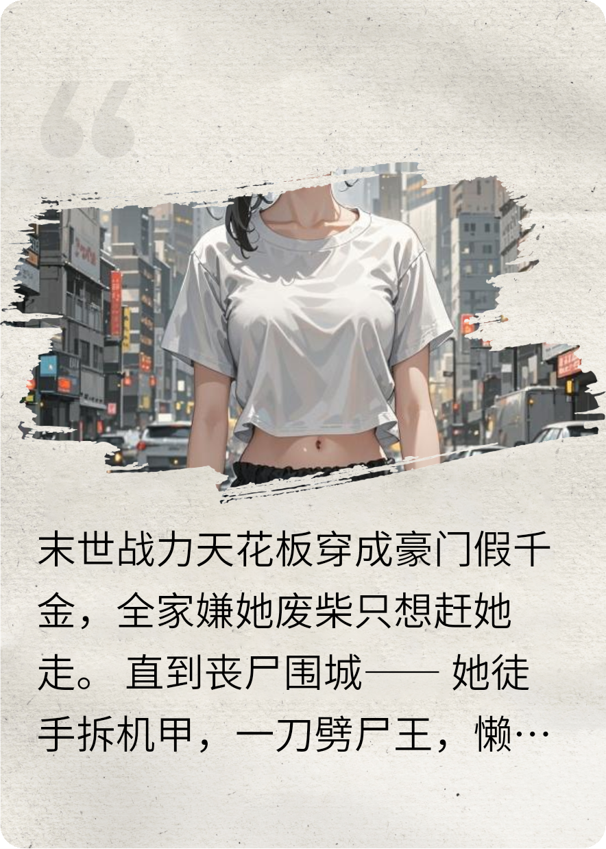 末世大佬穿成豪门小废物（一）