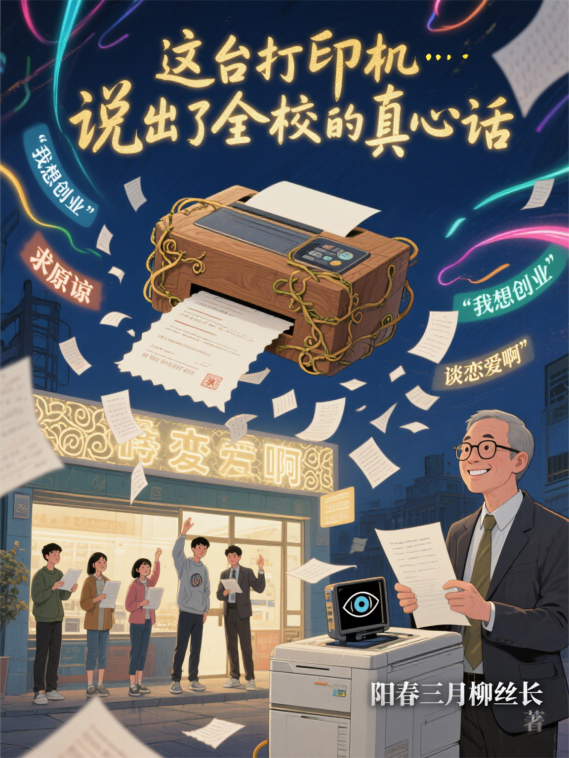 这台打印机，说出了全校的真心话