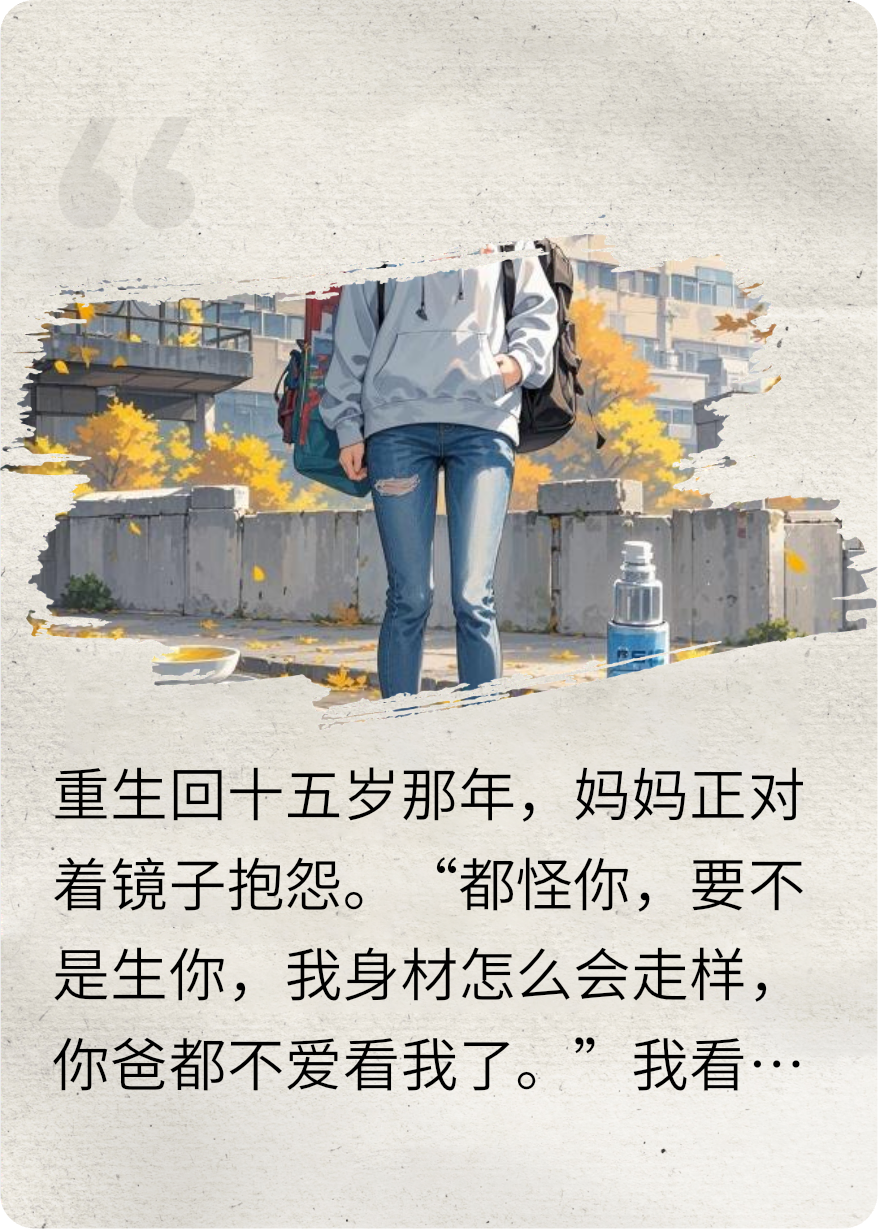 妈妈总爱当娇妻和我雌竞，重生离家出走