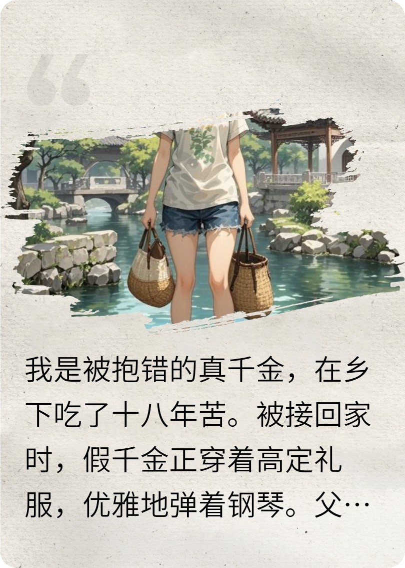 鸠占鹊巢十八年，还偷我绣品？我让他们家破人亡