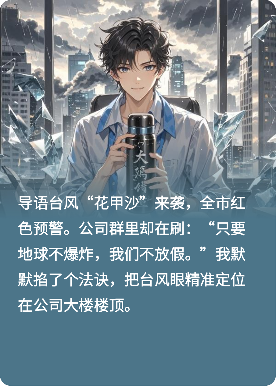 说好的台风假，老板让我用命上班