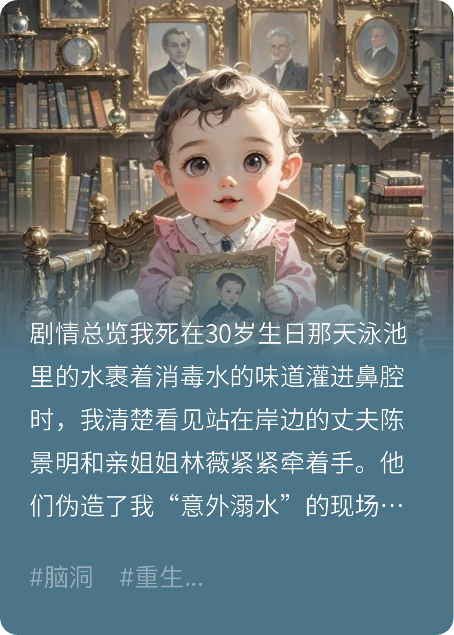 丈夫和姐姐害死我，我转世投胎成他们孩子