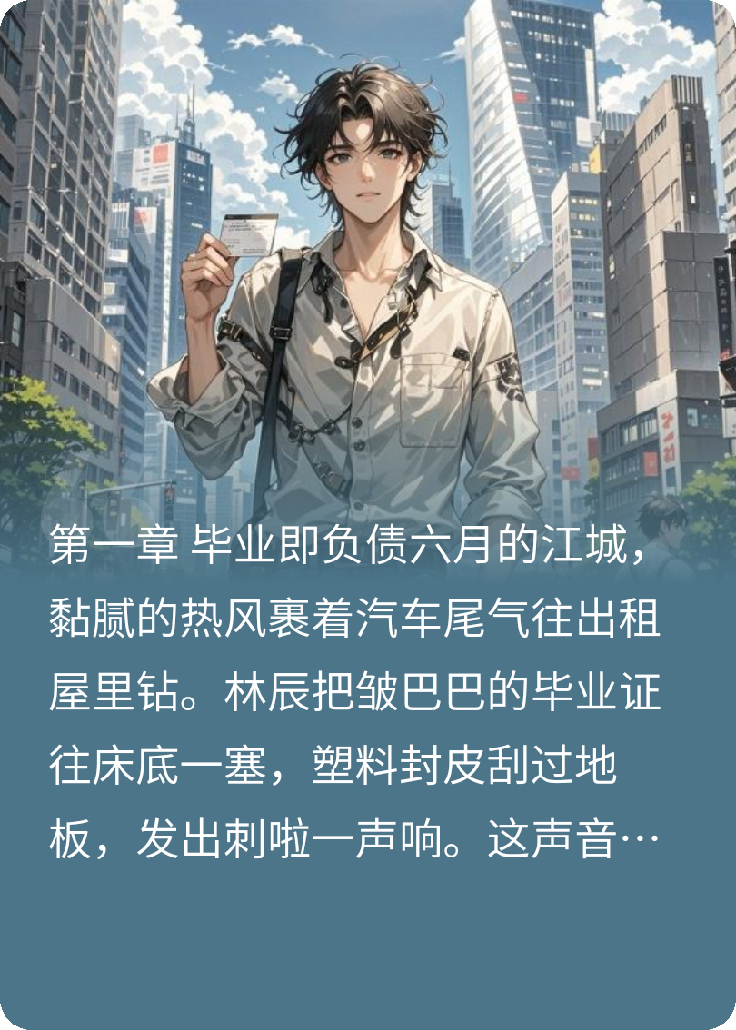 毕业及负债，遇见富婆的逆袭人生