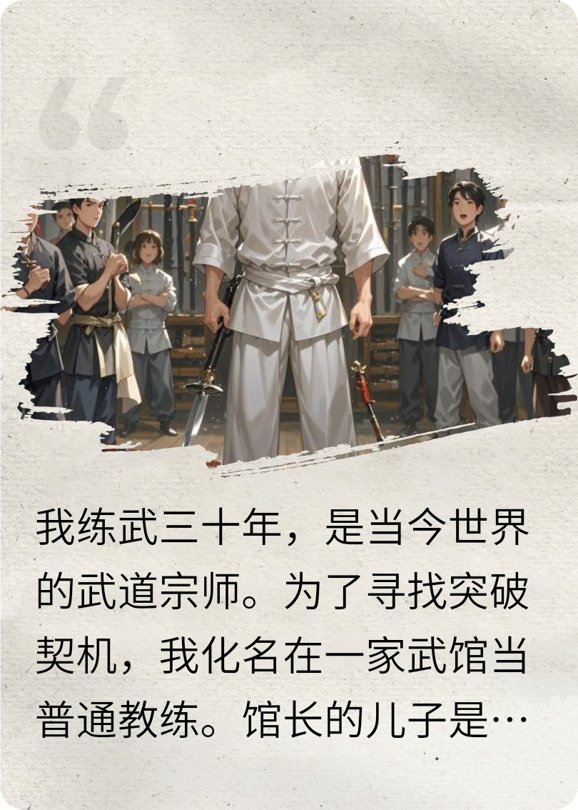 武道宗师隐居武馆，被欺负后我一指惊天下