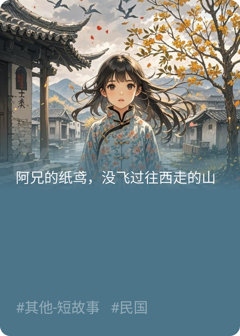 阿兄的纸鸢，没飞过往西走的山