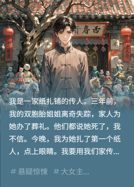 纸人通灵，姐姐，我来找你了！