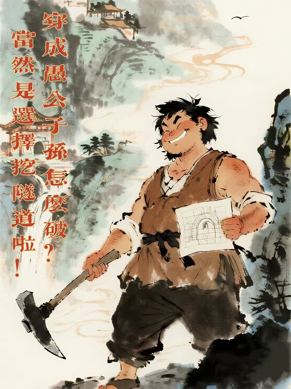 穿成愚公子孙怎么破？当然是选择挖隧道啦！