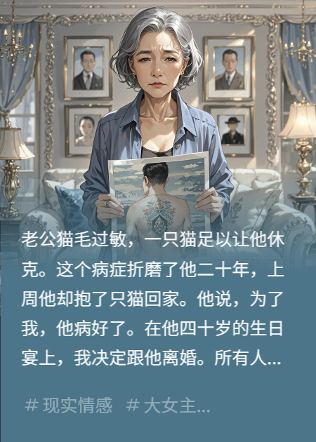 老公带猫回家，我直接离婚