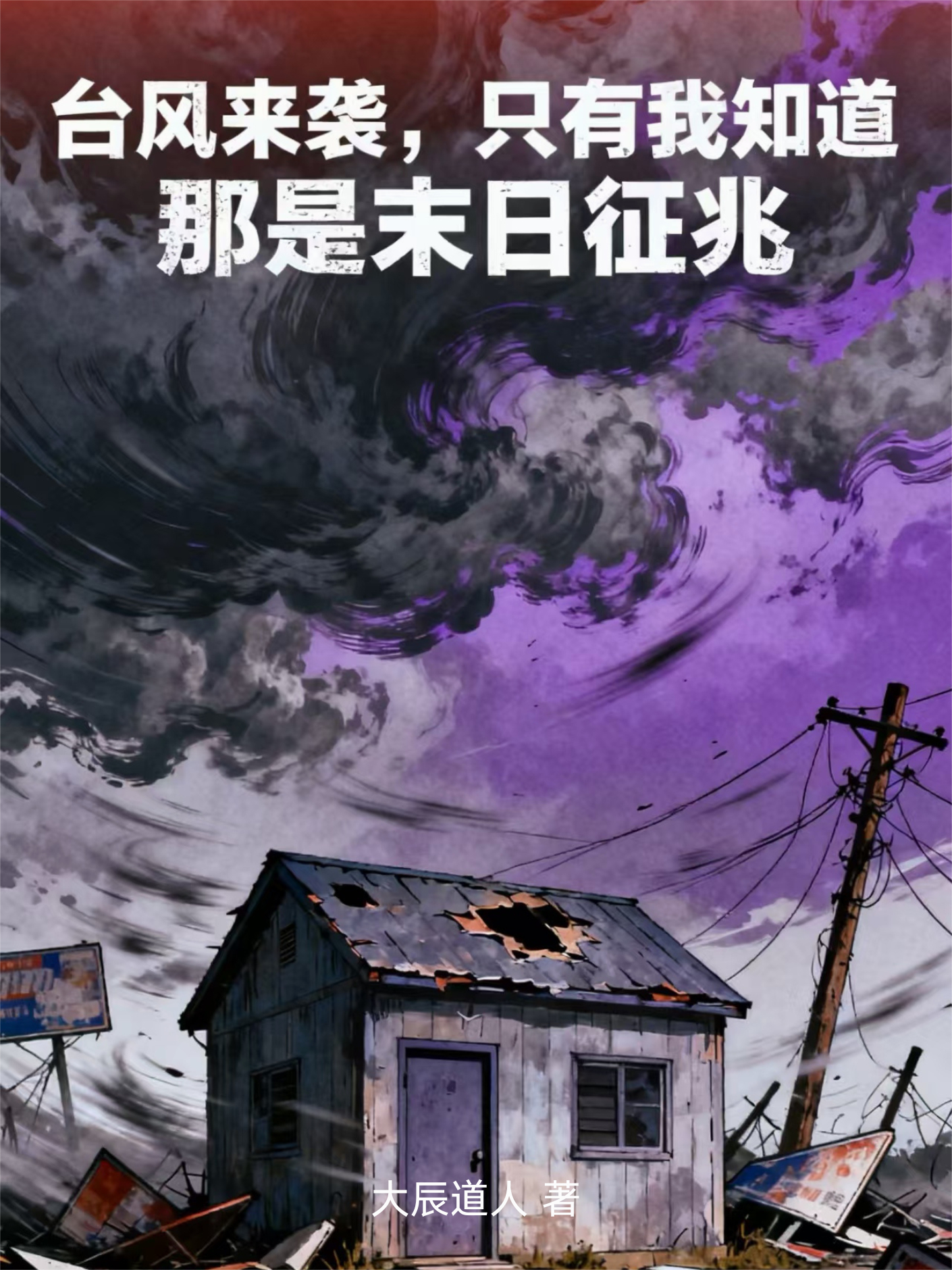台风来袭，只有我知道那是末日征兆