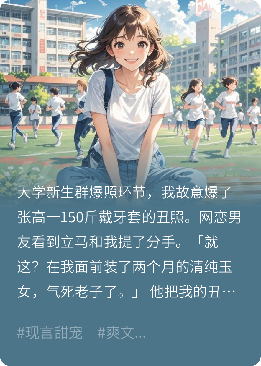 爆丑照后，我成了校花