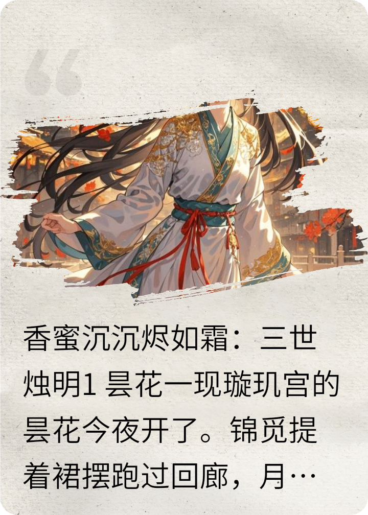 《香蜜沉沉烬如霜》第三版