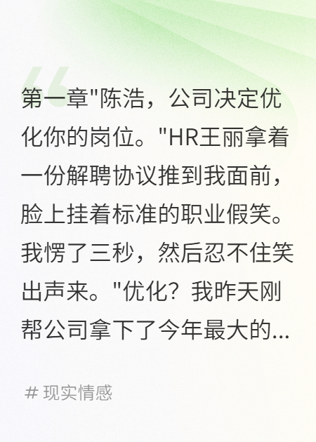 拿下五千万订单却被裁，对手抢着要我