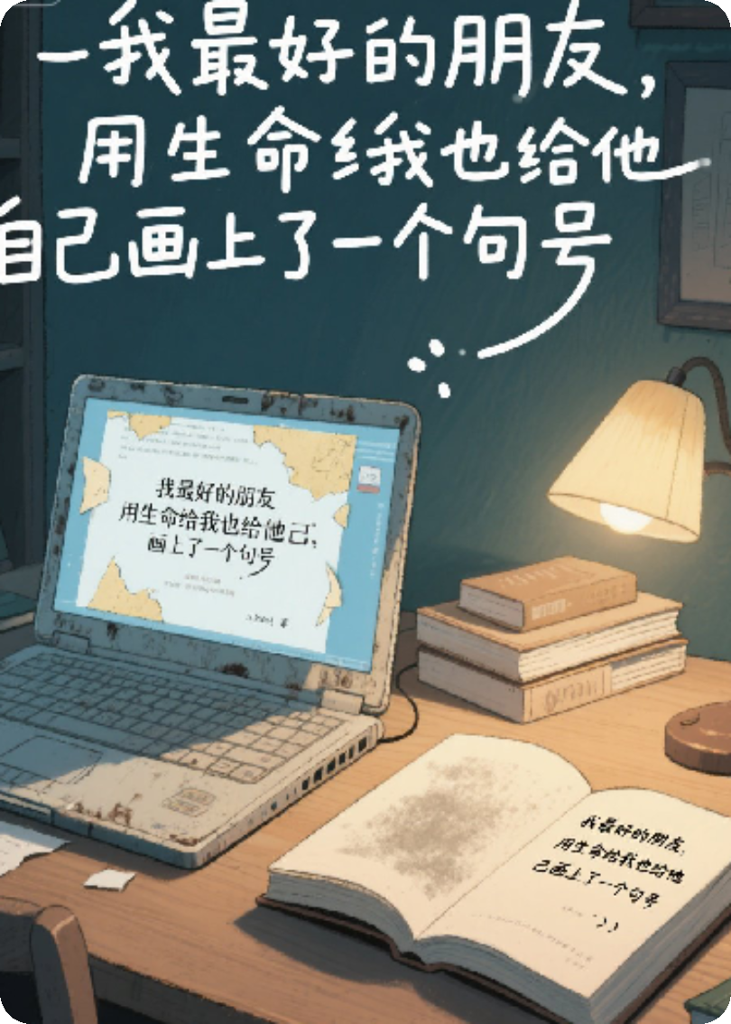 我最好的朋友，用生命给我也给他自己画上了一个句号