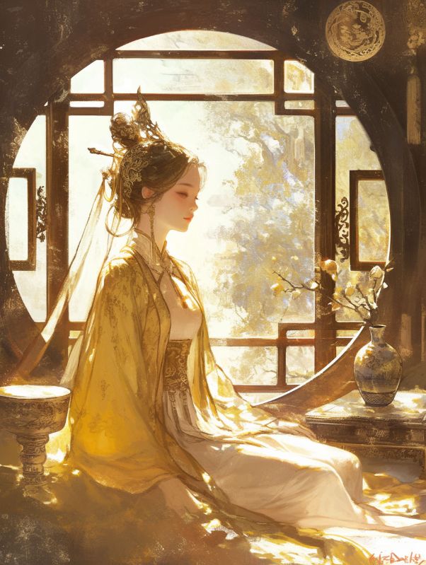 桐花凋败冬雪覆