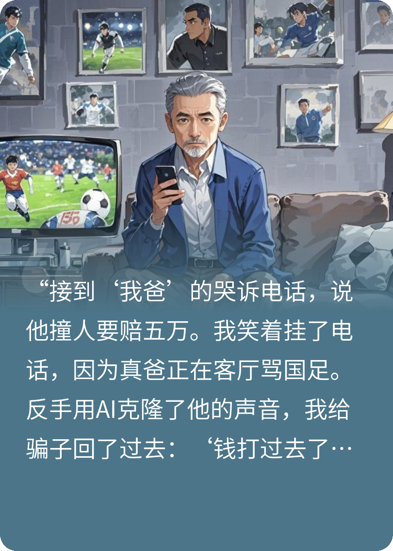 我用AI克隆了我爸的声音，给骗子打了个电话