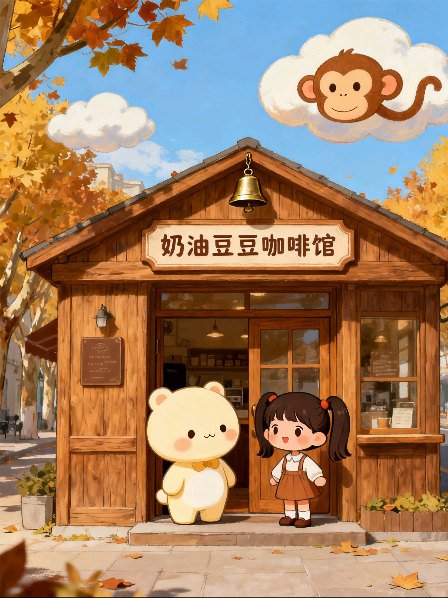 奶油豆豆咖啡馆之小彩虹