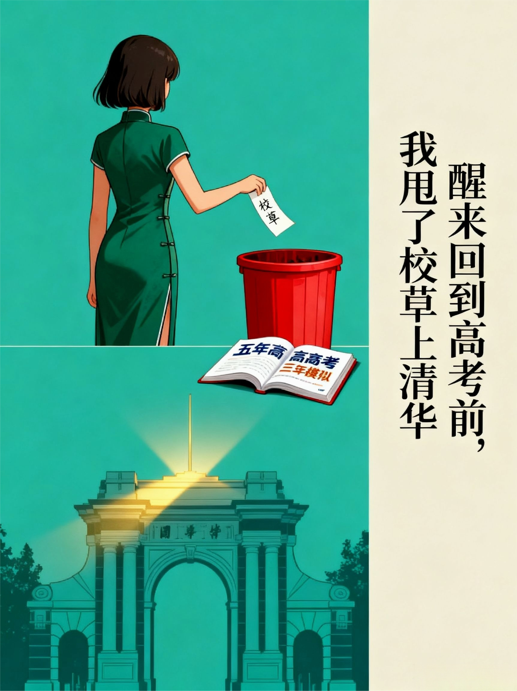 醒来回到高考前，我甩了校草上清华