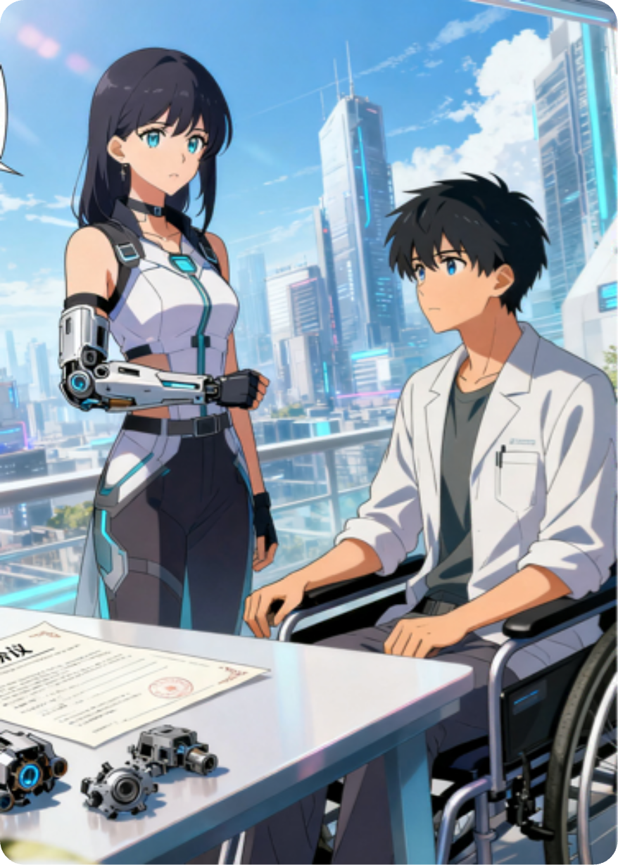 魂穿：机械少女和她的科研丈夫