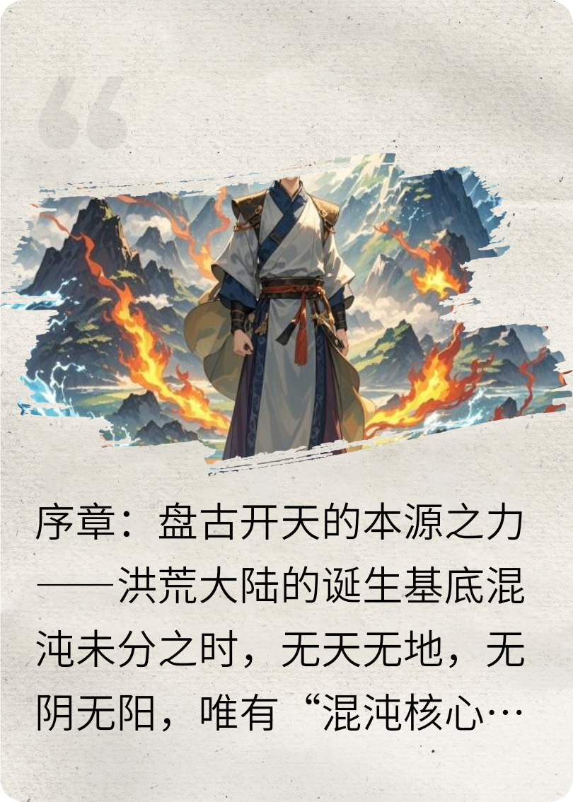 盘古开天后洪荒大陆与后世华夏大地面积考