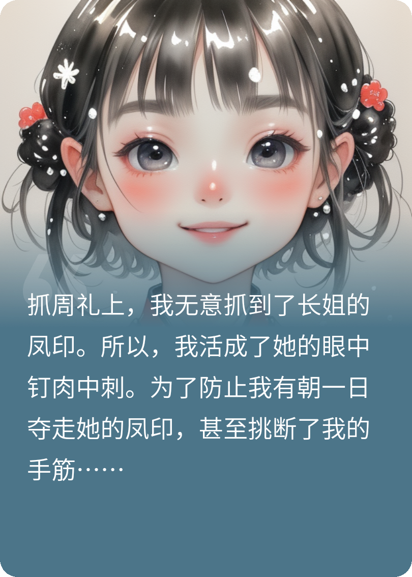 抓周抓到长姐的凤印