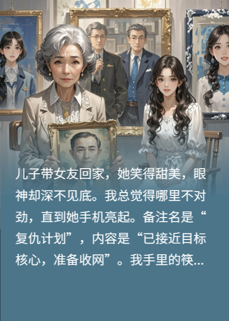 儿子带回家的甜美女友，手机备注是“复仇计划”