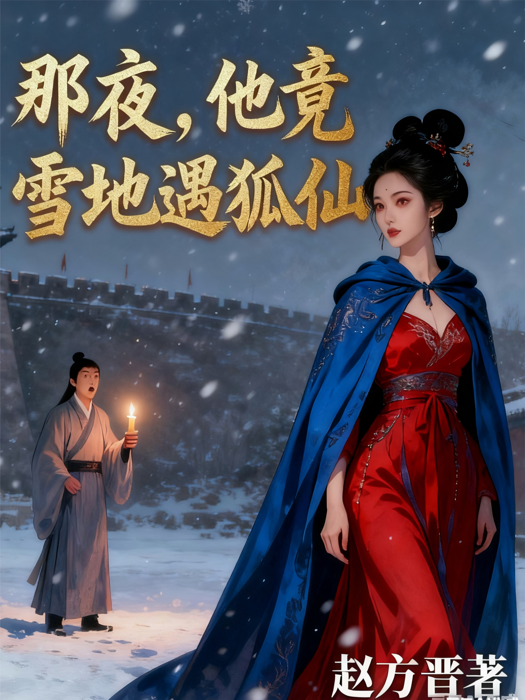 那夜，他竟雪地遇狐仙