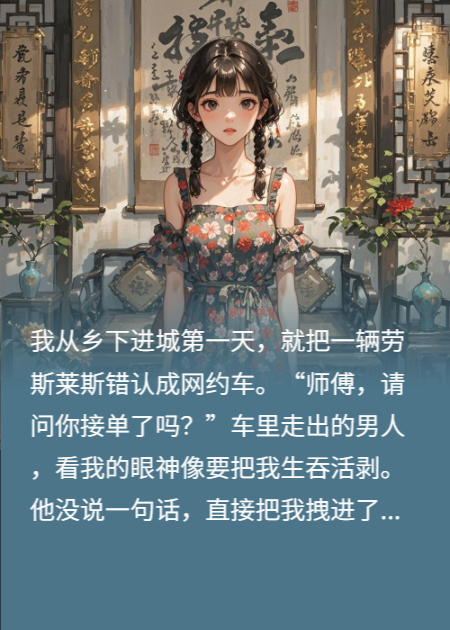 农村妞错坐网约车，被总裁闪婚，第一晚的屈辱与反抗！