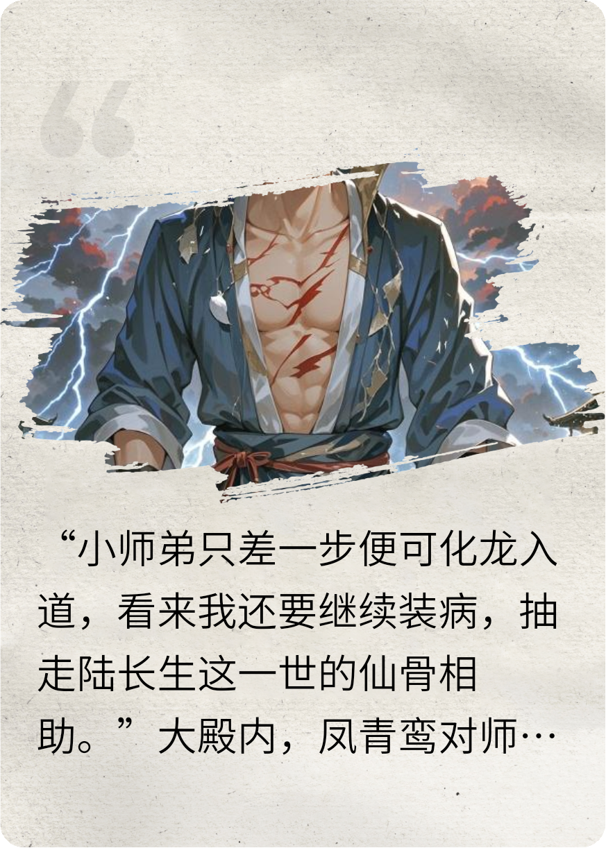斩仙台上我渡劫成帝，娘子和师弟吓哭了