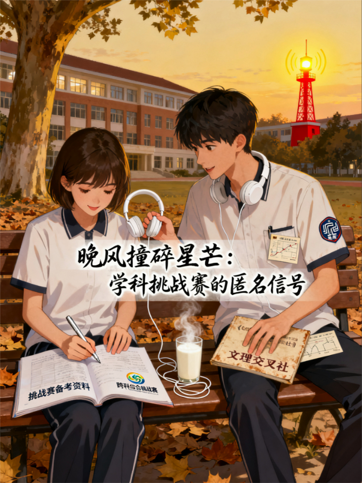 晚风撞碎星芒：学科挑战赛的匿名信号