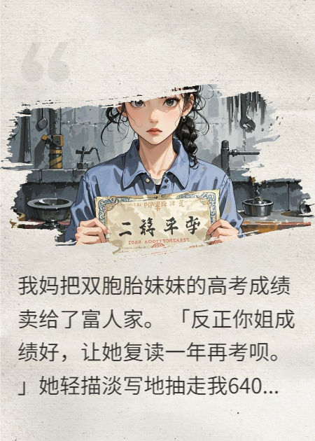 妈妈，我把录取通知书偷回来了