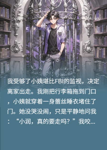 逃离疯批小姨后，她提着剪刀全城搜捕