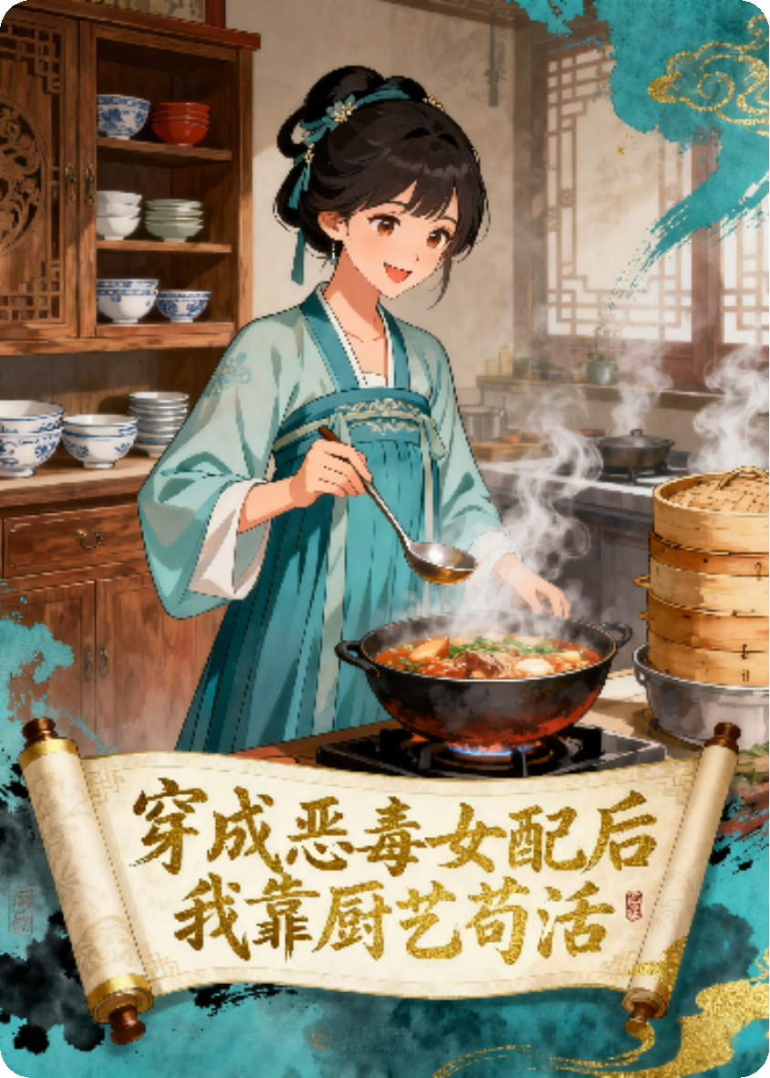 穿成恶毒女配后我靠厨艺苟活