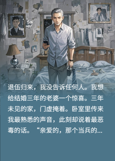 退伍归来，我成了妻子这场游戏唯一的观众