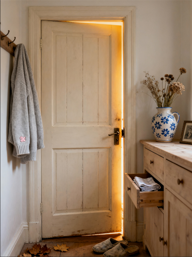 玄关那扇未锁的门