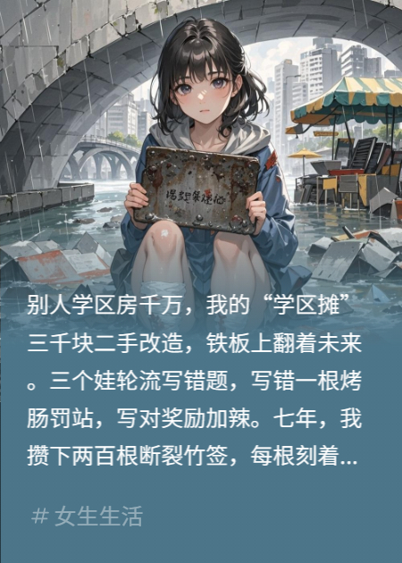 我用油渍围裙换来锦旗，供出三个985后全网为我发疯