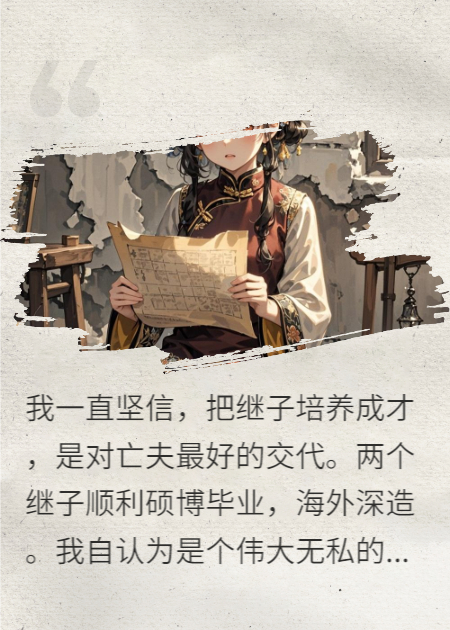 继子风光，亲女初中：我的赎罪路