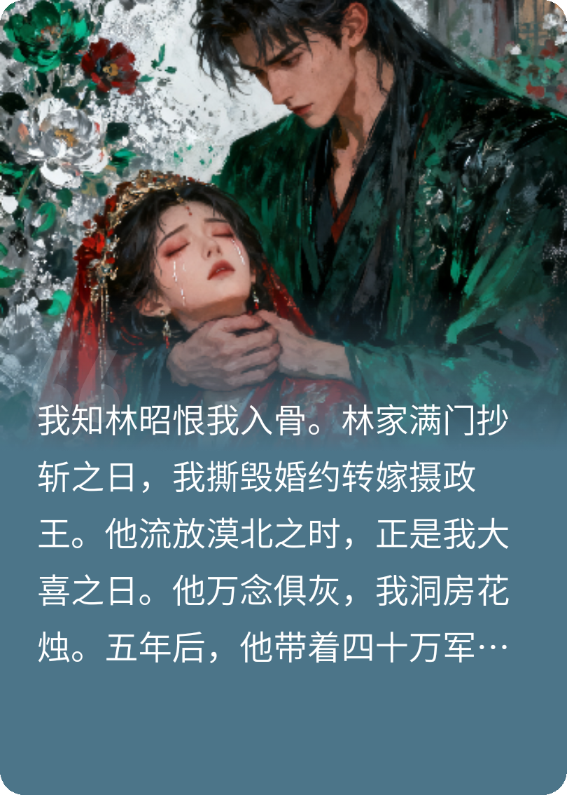 他归来急着杀我，却不知在陪他走过流放路后我早已凋零