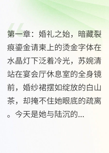 婚途漫漫，爱在转角