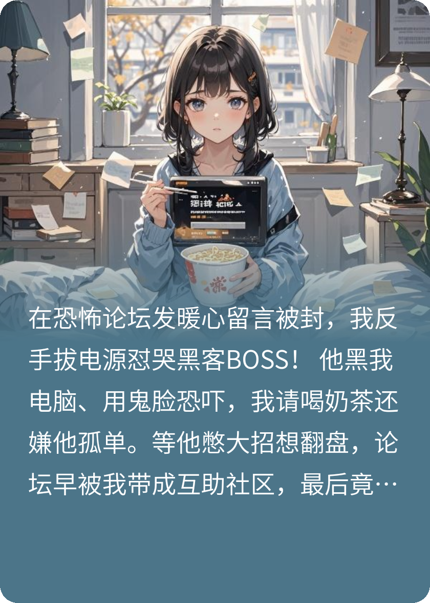 在无限流论坛里被封号的我，被BOSS找上门