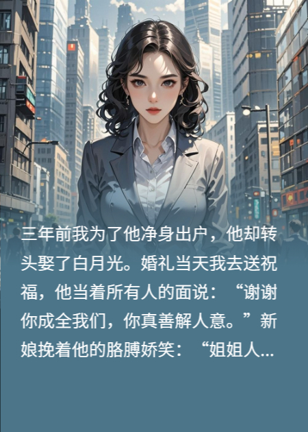 前夫和白月光结婚，三年后他们却跪着求我