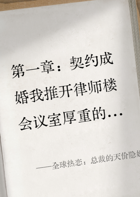 全球热恋：总裁的天价隐婚妻