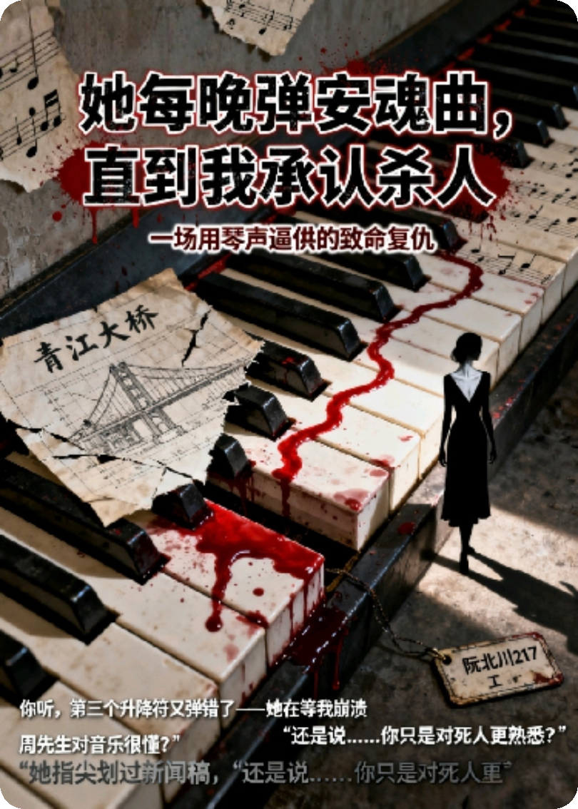 她每晚弹安魂曲，直到我承认杀人