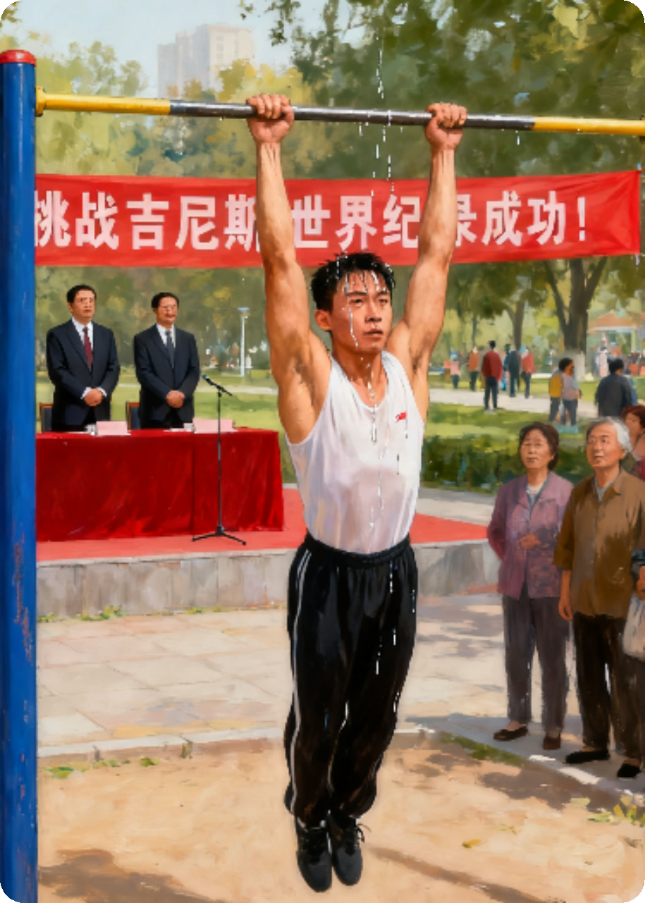 北漂归乡：我在县城公园破了纪录